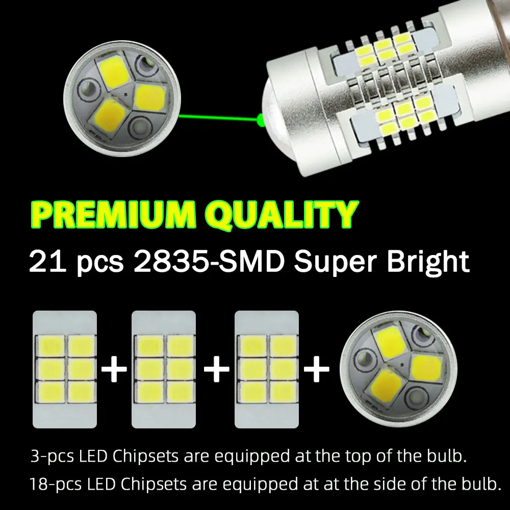 W21/5W 7443 Srck LED ,  Ÿ ׶Ÿ Į Ʈ   Ʈ T20 W21W LED ڵ Ʈ ȭƮ  ο