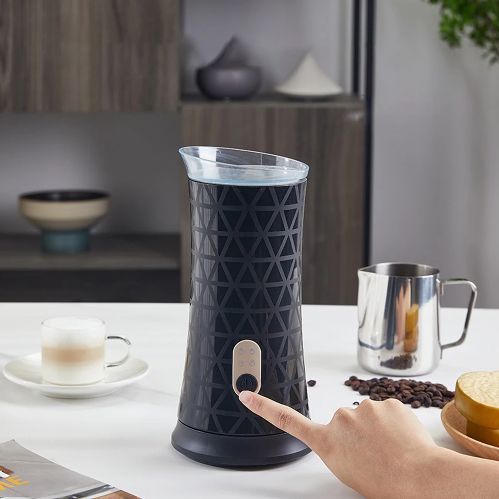 SIMPLETASTE Mousseur à Lait Électrique 4 En 1 - Mousse Chaude Et Froide, Lait Chaud Et Chocolat, Arrêt Auto