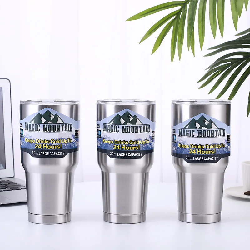 Cană termoizolantă mare de 900 ml, cu strat dublu și căptușeală din oțel inoxidabil, pentru băuturi calde și reci_voghion.com