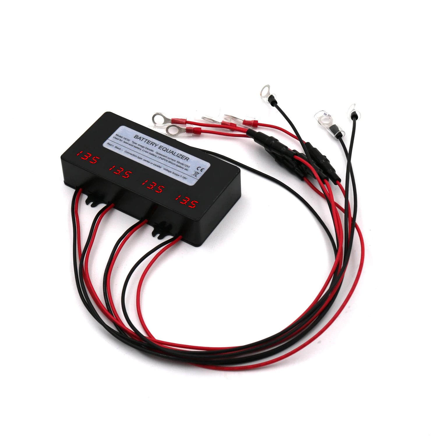 ANGUI Batteries Voltage Equalizer Balancer4X12V HA02 HC02 li-ion Lead Acid Battery Parallel series Solar Controller Regulator 4S