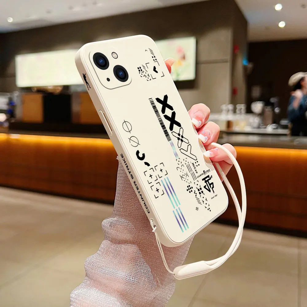 인기 패션 게임 CS 클리어 GO 케이스, OPPO Realme 11 10 9 9i 8 8i 7 7i 6 Pro Plus C31 C35 C1 C11 C12 C15 C20 C21Y C25 C25S 커버