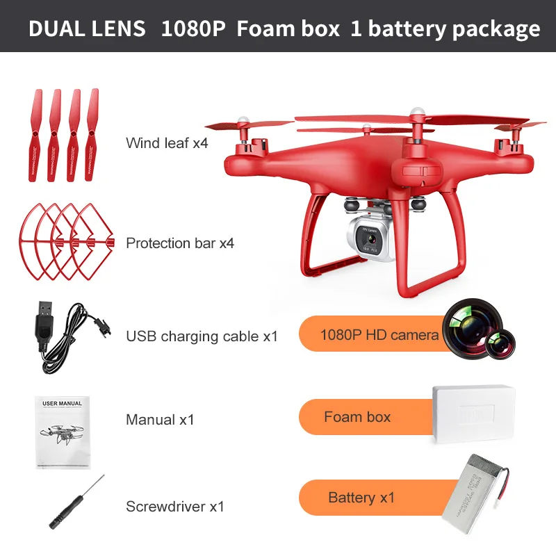 New S601 RC Drone 4k Wide Angle HD Rotatable Camera Professional Aerial Photography Gravity Sensor Advanced Gift mini rc helicopter RC Helicopters