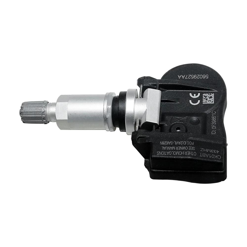 타이어 압력 모니터링 시스템 센서, 지프 그랜드 체로키 WK 랭글러 JK 커맨더 56029527AA TPMS, 433Mhz, 68001698AA, 4 개