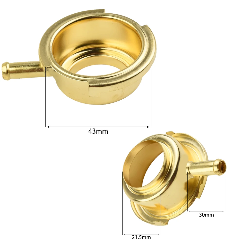 100/200/300/500pcs Of Brass Radiator Filler Neck Od 1.69" (43mm) ，weld On Radiator Radiators