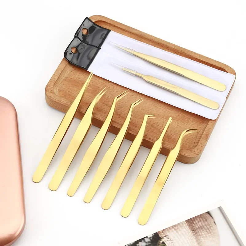 Eyelash Tweezers Special Grafting Eyelash Tweezers False Eyelash Tweezers Lash Extension Makeup Tools