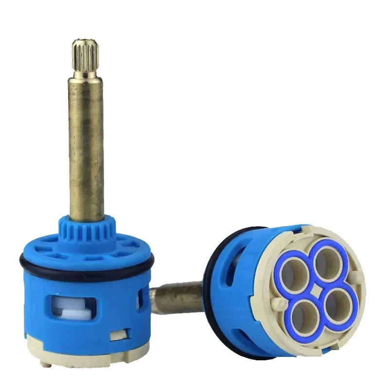 

MTTUZK In-wall Concealed Shower Faucet Diverter Valve Cartridge 4-hole Water Separator Valve Core
