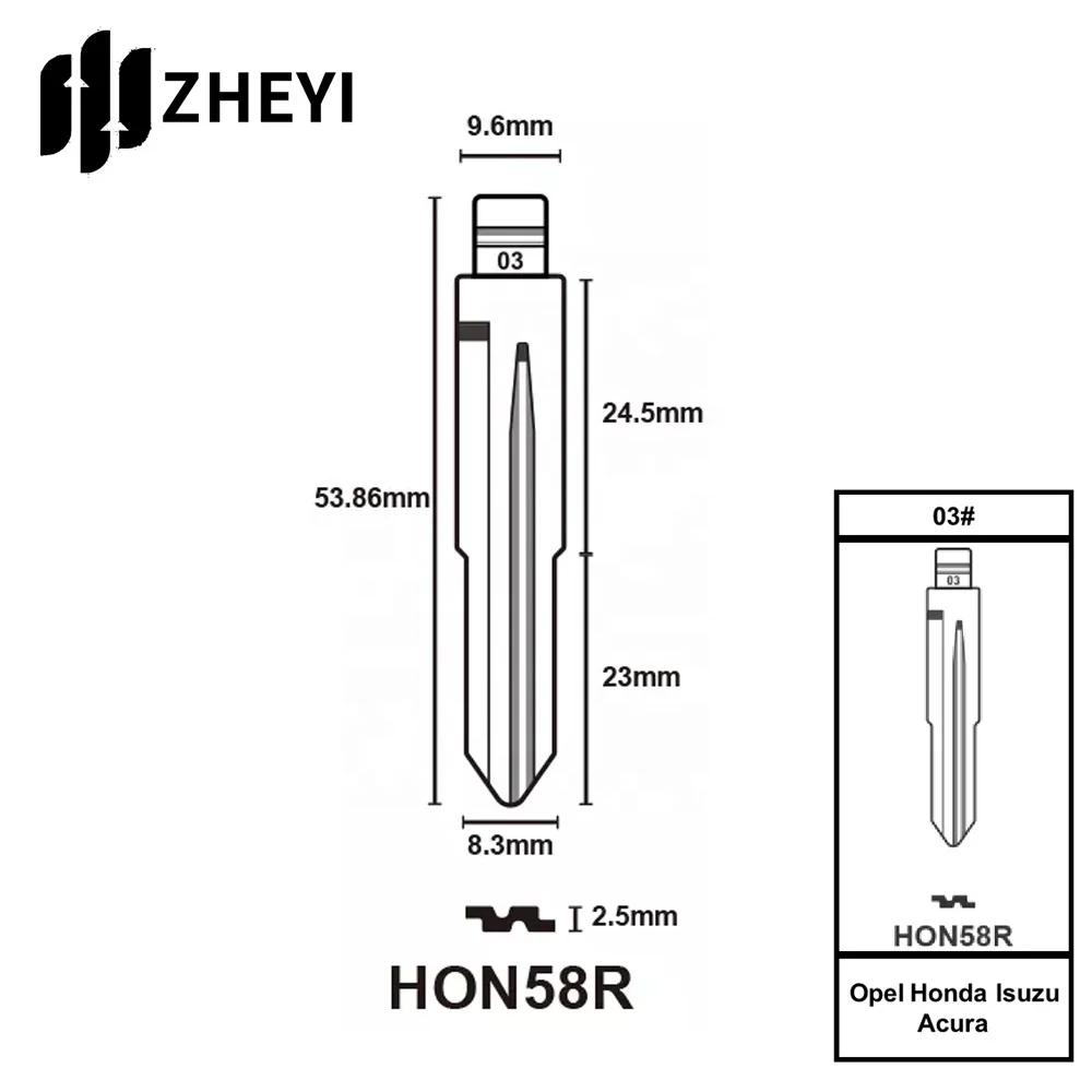 Рисунок 3 - HON58R 03 # Универсальный необработанный