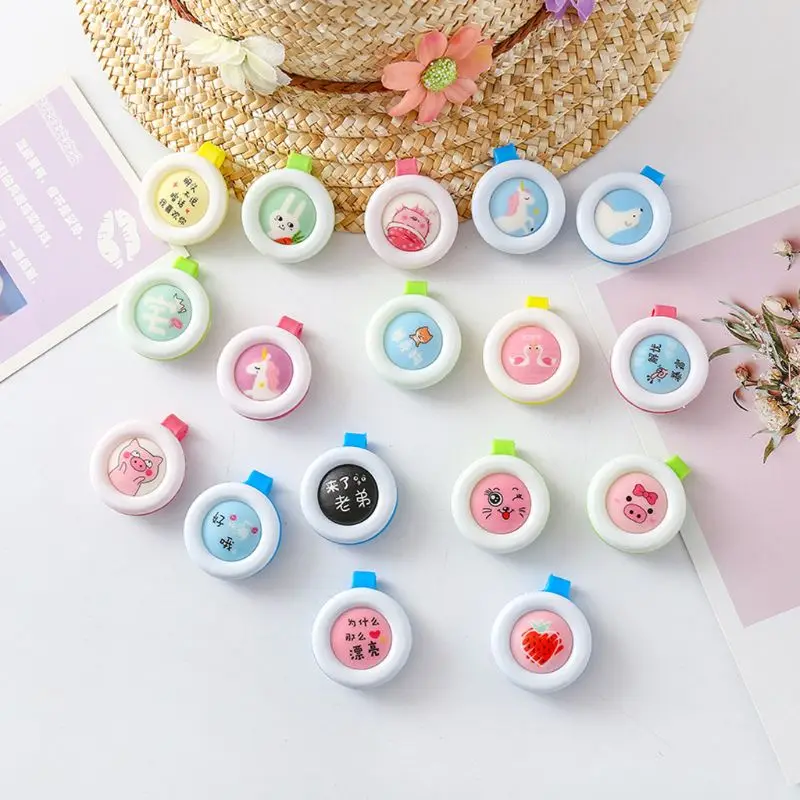 Buckle Cartoon Baby Mosquito Button for Pregnant Waterproof QX2D