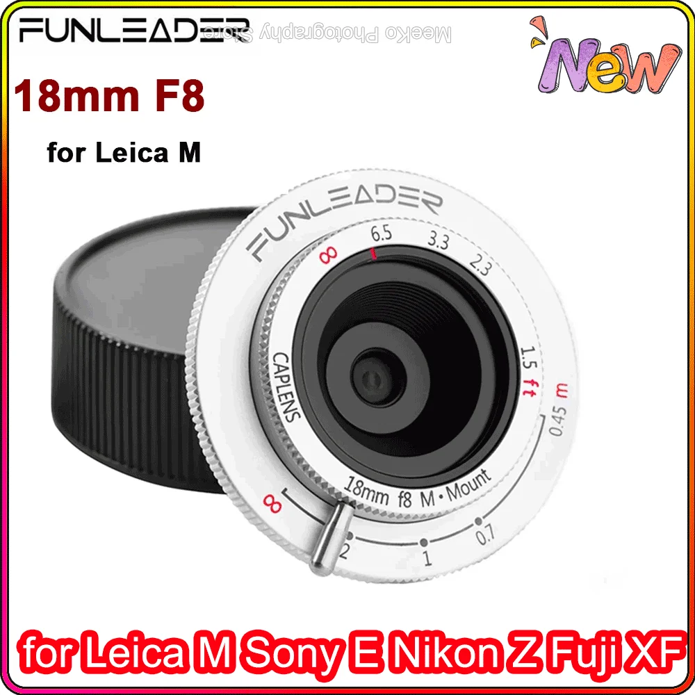 CAPLENS 18mm f/8.0 [キヤノンRF用] 超広角　レンズ 19,800円から、ミラーレス用ボディキャップレンズ「CAPLENS 18mm