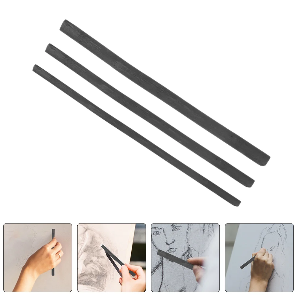 25 Pcs Charcoal Sticks Compressed for Teens Adults Students Artist Painting Professional Pencils Willow