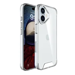 Ultra Clear Protective Transparent Hard Case for iPhone - Space Edition (Clear Case)
