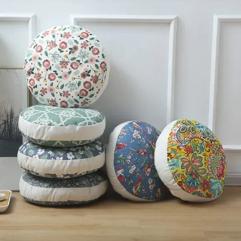 

50x50cm New Design Round High Strength Sponge Seat Cushion Tatami Cushion Meditation Yoga Round Mat Chair Cushions Hap-deer
