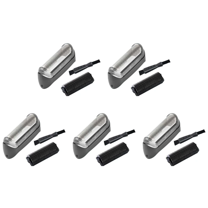 Peça de Substituição do Conjunto de Cabeças de Barbeador para Braun 10b Cruzer Série 1000 2000 180 190 1735 1775 5728 5729 5x