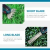 2 IN 1 Cordless Electric Hedge Trimmer Rechargeable Handheld Household Shrub Weeding Pruning Mower Garden Tools 6