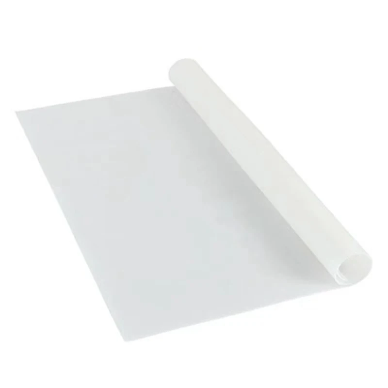 Medidores Rolo 0.1 0.2 0.3 0.5 0.8 mm Filme de Borracha de Silicone Transparente Folha de Borracha de Silicone Claro Capa de Borracha Rolls 10