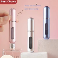 Perfume Dispenser Bottle 5ml Rotating Perfume Dispenser Bottle Visualization Design Compact Fashion Portable Spray Bottle 1