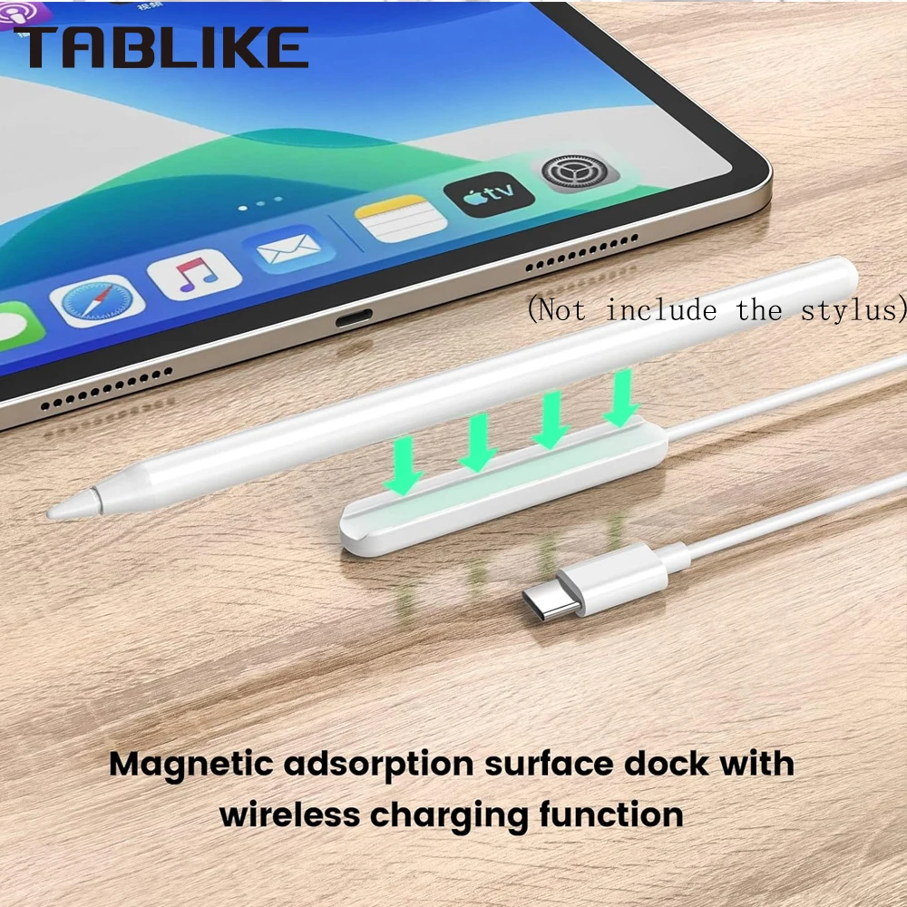 TABLIKE Wireless Charger for Apple Pencil 2nd Generations Magnetic Charging iPad Pencil Charger Apple Accessories apple pencil charger