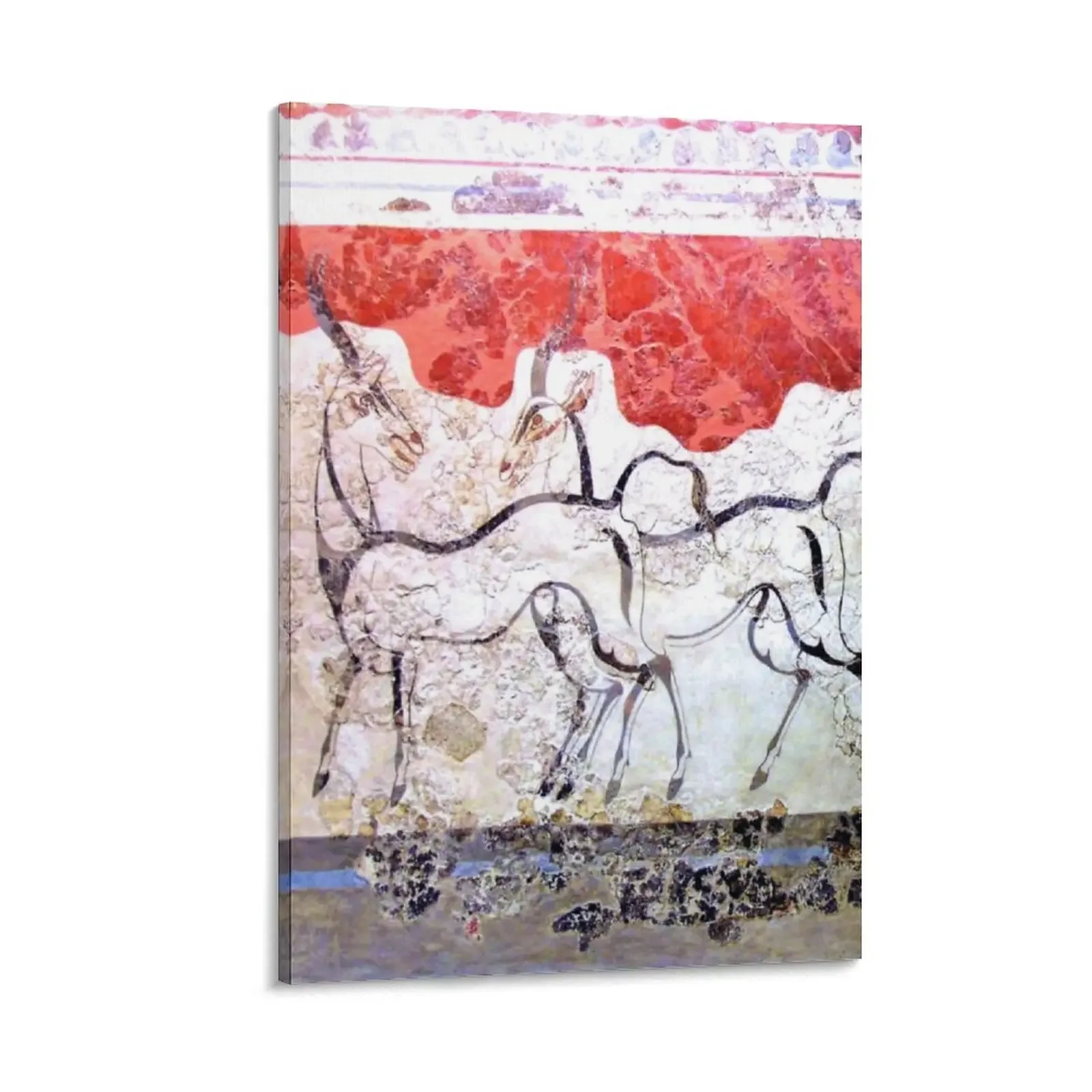 

Minoan Antelope Fresco Canvas Painting Wall decoration poster bedrooms decorations