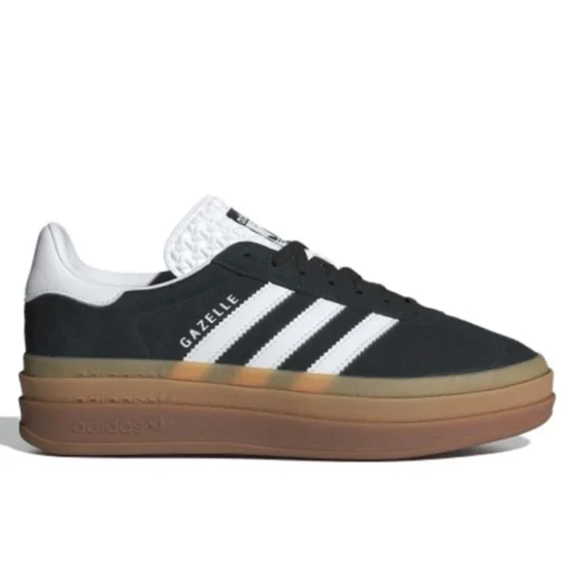 Sports Board Shoes Adidas Gazelle Bold Woman Casual Training Shoes Suede Thick Soled Outdoor Non-slip Female Skateboard Sneakers