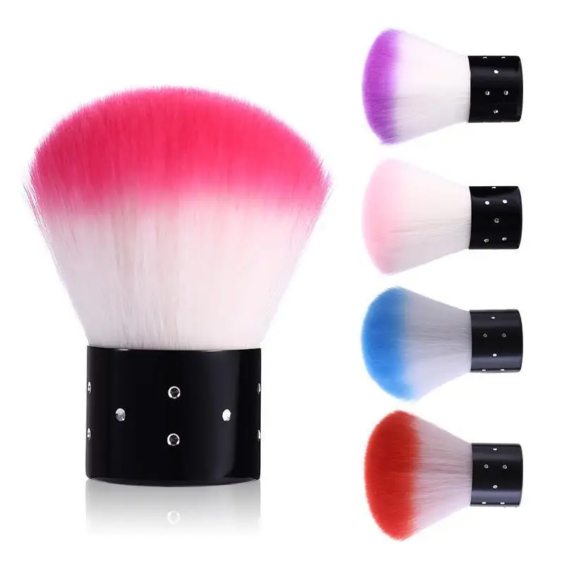 1PCS Professionals Nails Art Mushroom Brush Round Paint Gel Dust Cleaning Make Up Brush Manicure Accessories equipment Tools 6