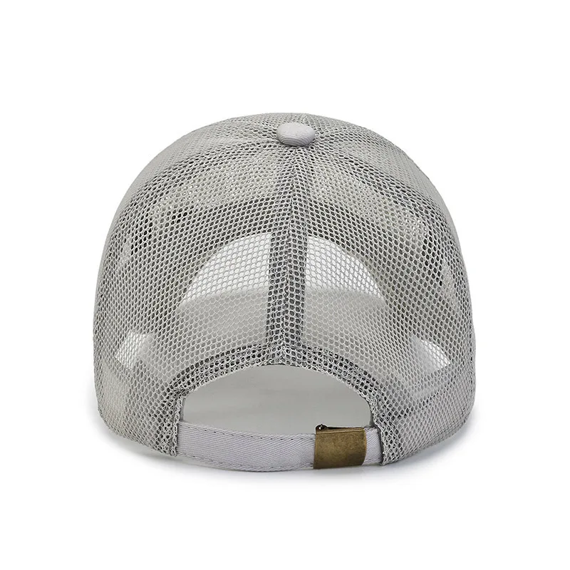 Fashion Women Men's Baseball Cap Summer Thin Mesh Breathable Outdoor Sport Hiking Climbing Driving Fishing Truck Hat NIXHIT A277