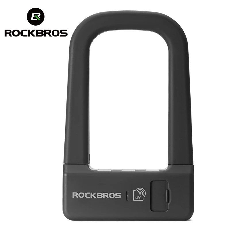 ROCKBROS 自転車スマートロック NFC U字ロック MTB ロードバイク ROCKBROS 自転車スマートロック NFC ロックアルミ合金高強度防水盗難
