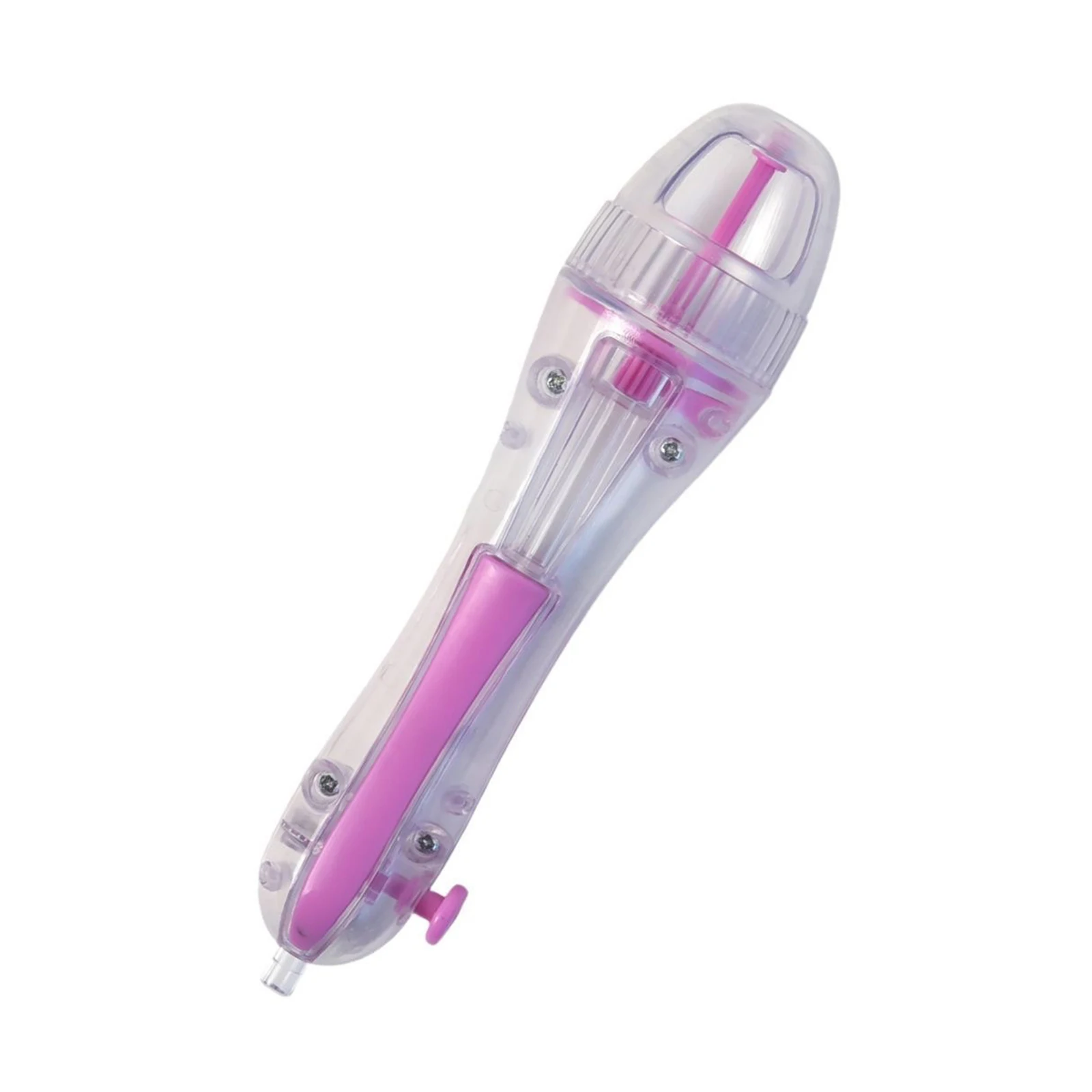 2.6mm 투명 멜티 비즈 디스펜서, 미끄럼 방지 그립, 원터치 비즈 디스펜서, 성인용 간편 프레스, 미술 프로젝트, 선물용