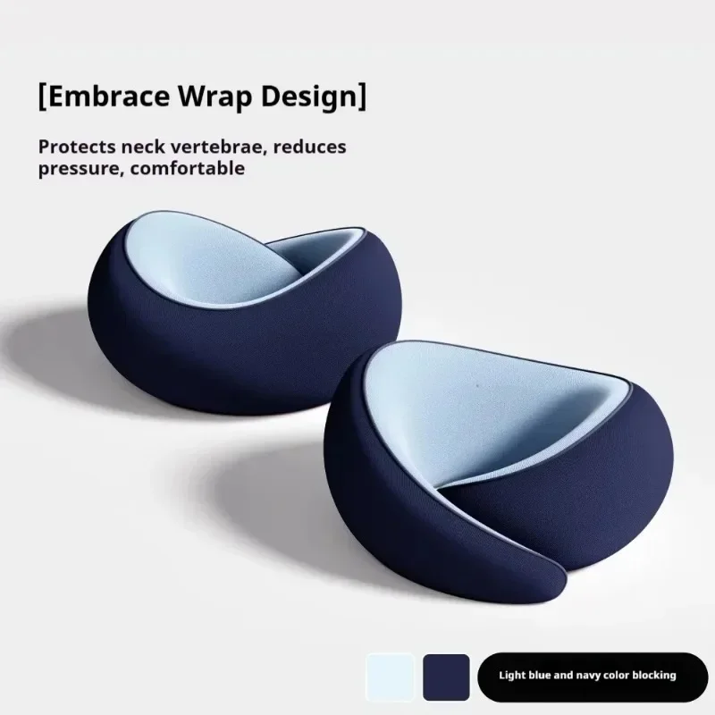 Premium Memory Foam Travel Neck Pillow | Ergonomic 360° Support for Maximum Comfort on the Go