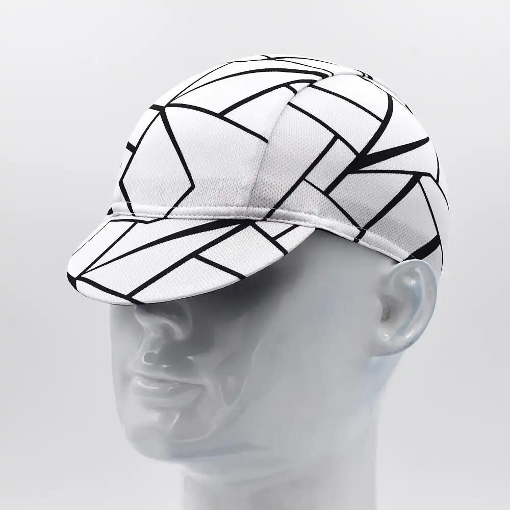 Classic Black And White Cycling Cap Bike Outdoor Road Bicycle Riding Hat 5