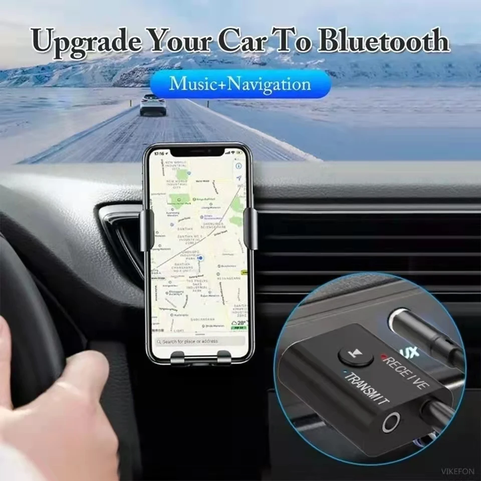 USB Wireless Bluetooth-Compatible Adapter 5.0 USB Audio Receiver Transmitter 3.5mm Male to Male Adapter For Car TV Earset Dongle Bluetooth Adapter Bluetooth Audio Receiver Bluetooth Transceiver Adapter Audio Adapter Bluetooth Aux Adaptor