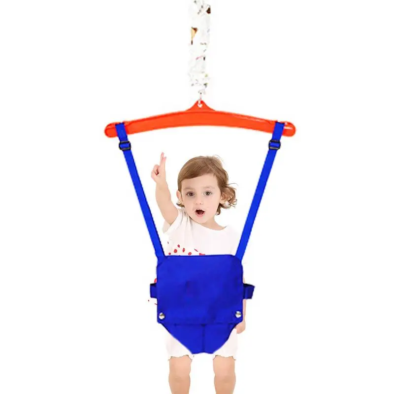 Doorway Jumper Jumper For Baby With Cloth Exersaucer Activity Seat And Doorway Baby Exerciser With Adjustable Chain