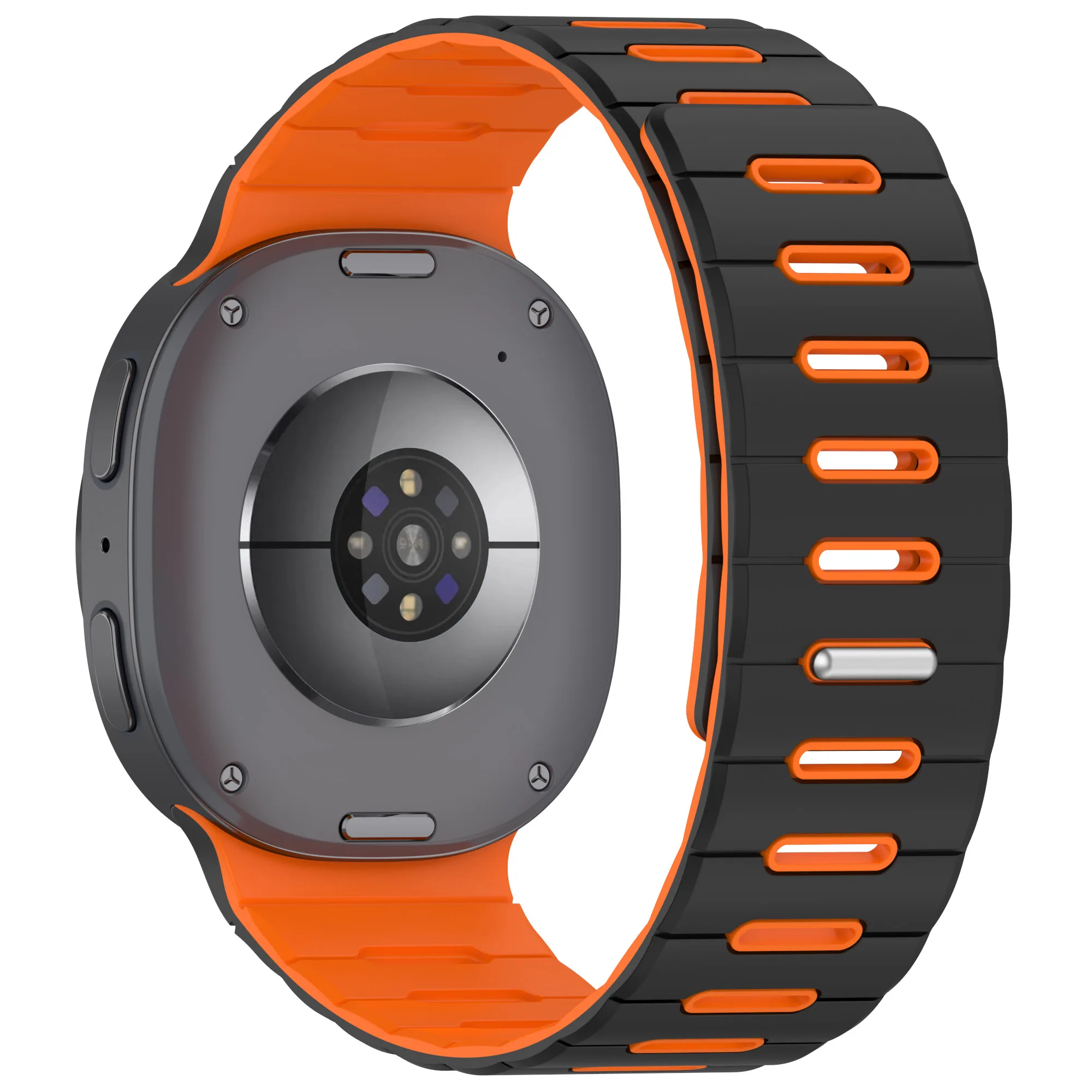 Magnetic Breathable Silicone Watch Band Bracelet