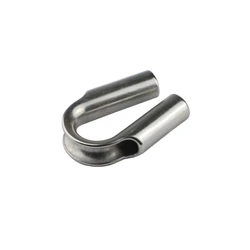 Wire Rope for PROTECTION Rings Rigging Fasteners Anchor Line Thimbles Silver Rings Clamp Winch Wire Loop