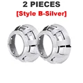 2pcs Style B Silver