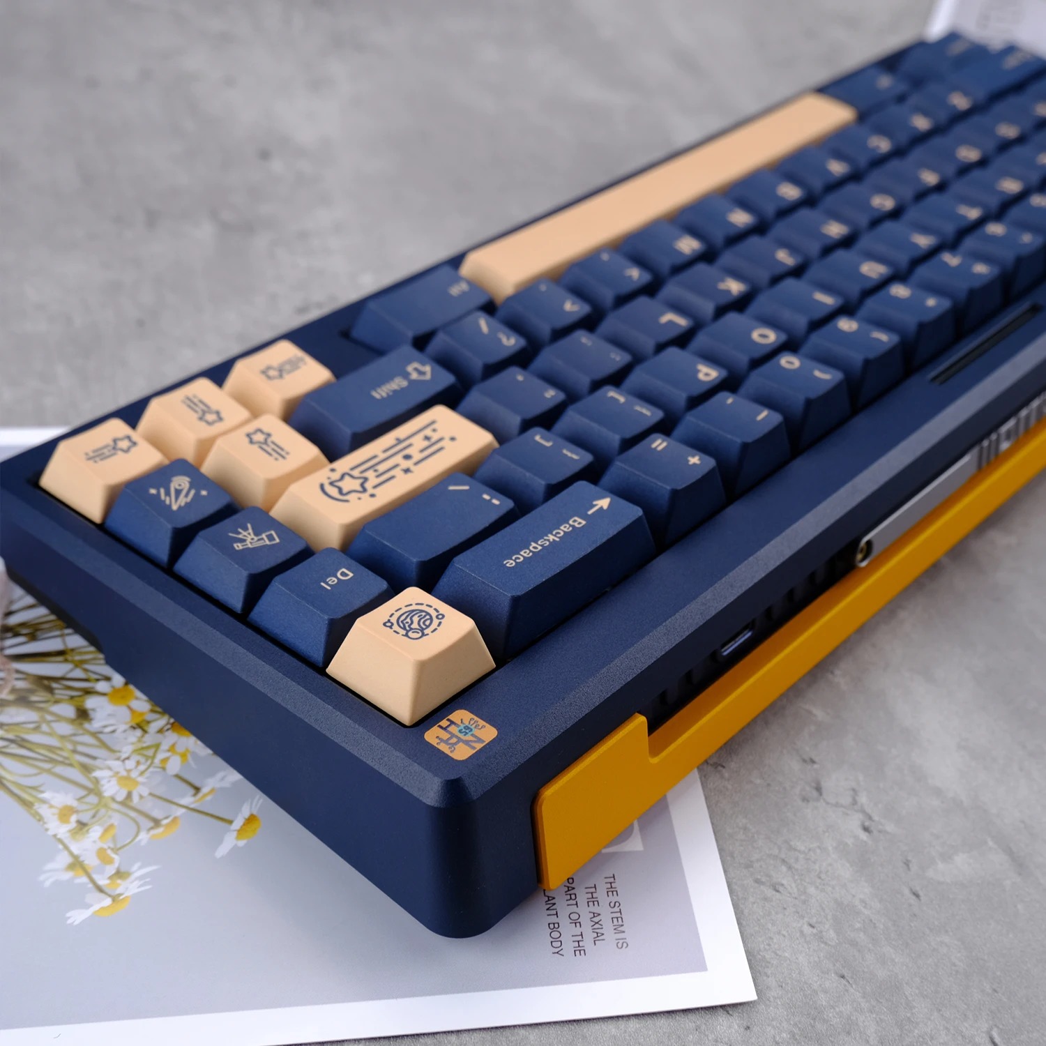 Chaves Gmk Stargazing Keycaps Tintura Sublimação Pbt Keycap Conjunto para Teclado Mecânico Cherry Perfil Compatível com Interruptor mx 134 - Imagem 5