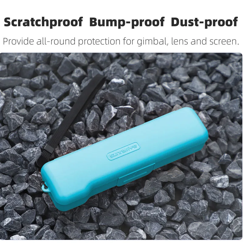 Portable Protective Case for DJI Osmo Pocket 3 Anti-fall Gimbal Protector Filter Storage Box with Hand Strap for Osmo Pocket 3