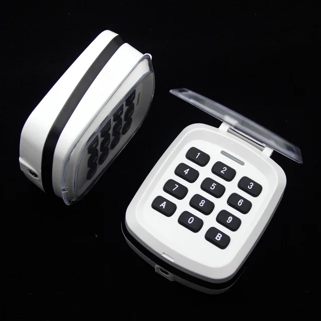 Universal Wireless Keypad Garage Door Openers Rolling Code Keypad 315mhz 433mhz 868mhz Remote Control 433.92MHz 868.3MHz 4