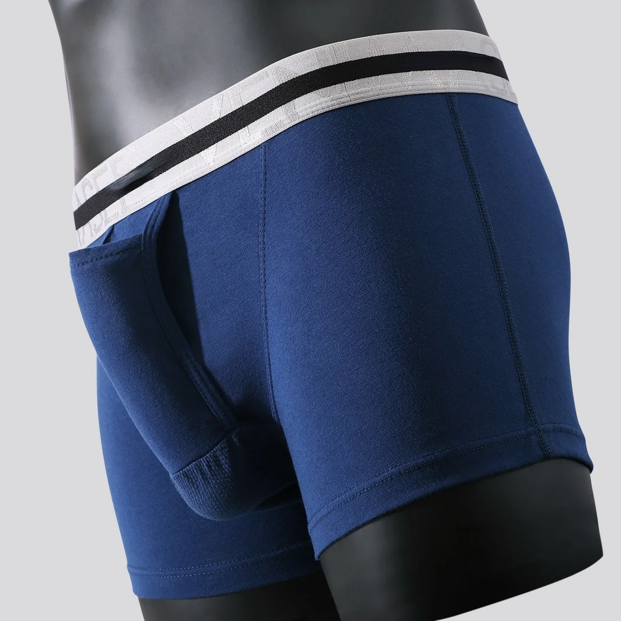 Men's Underwear Pure Cotton Boxer Shorts Bullet Separation