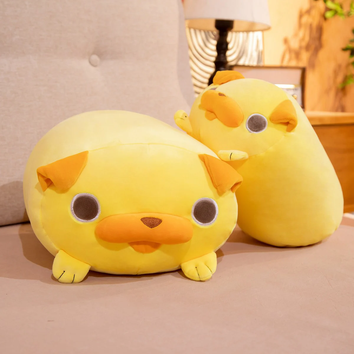 Kawaii Chubby Pug Plush (40cm) - Limited Edition