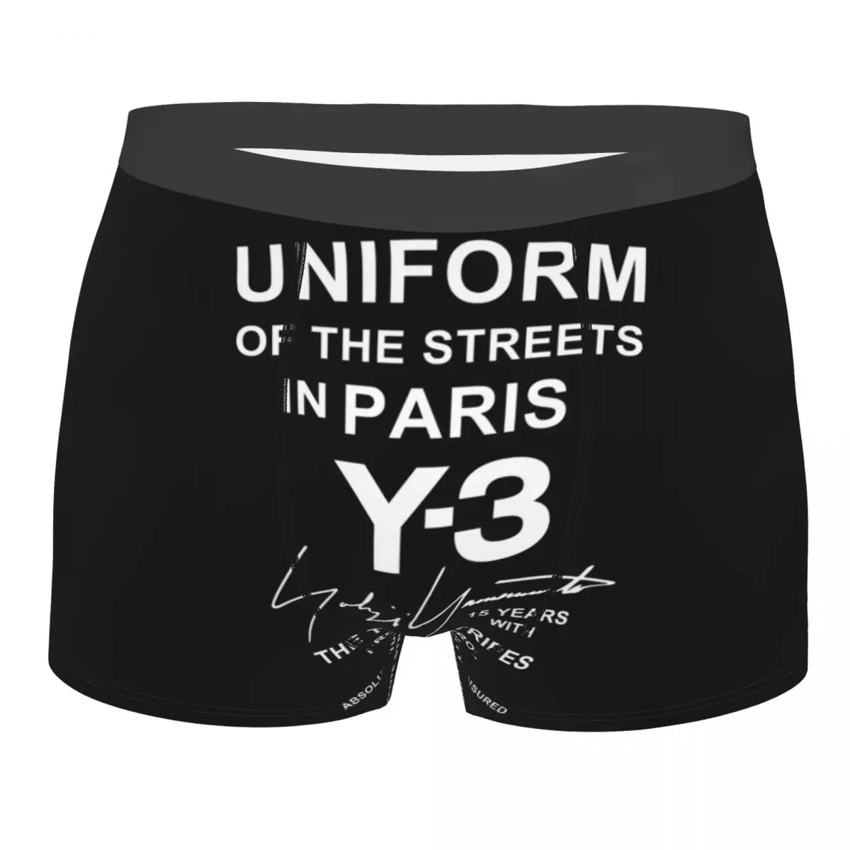 

Cool Yohji Yamamoto Of The Streets In Paris Boxers Shorts Panties Men's Underpants Breathable Briefs Underwear