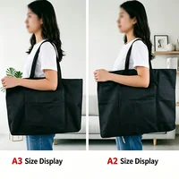 TACHIART Art Drawing Bag - Painting Tools, Drawing Board Storage Bag, Waterproof Canvas, Single-Shoulder Backpack 2