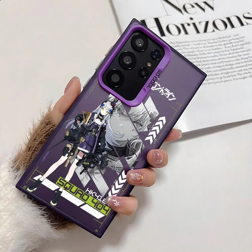 Shiny TPU Shockproof Anime Girls Phone Case