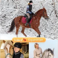 Padded breeches silicone non-slip wear-resistant elastic equestrian trousers autumn and winter riding thickened 2