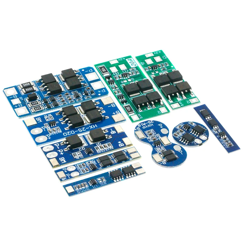 Lithium Battery Board 2S 3A 4A 5A 8A 10A 13A 20A 7.4V 8.4V Li-ion 18650 Protection BMS Standard Balance