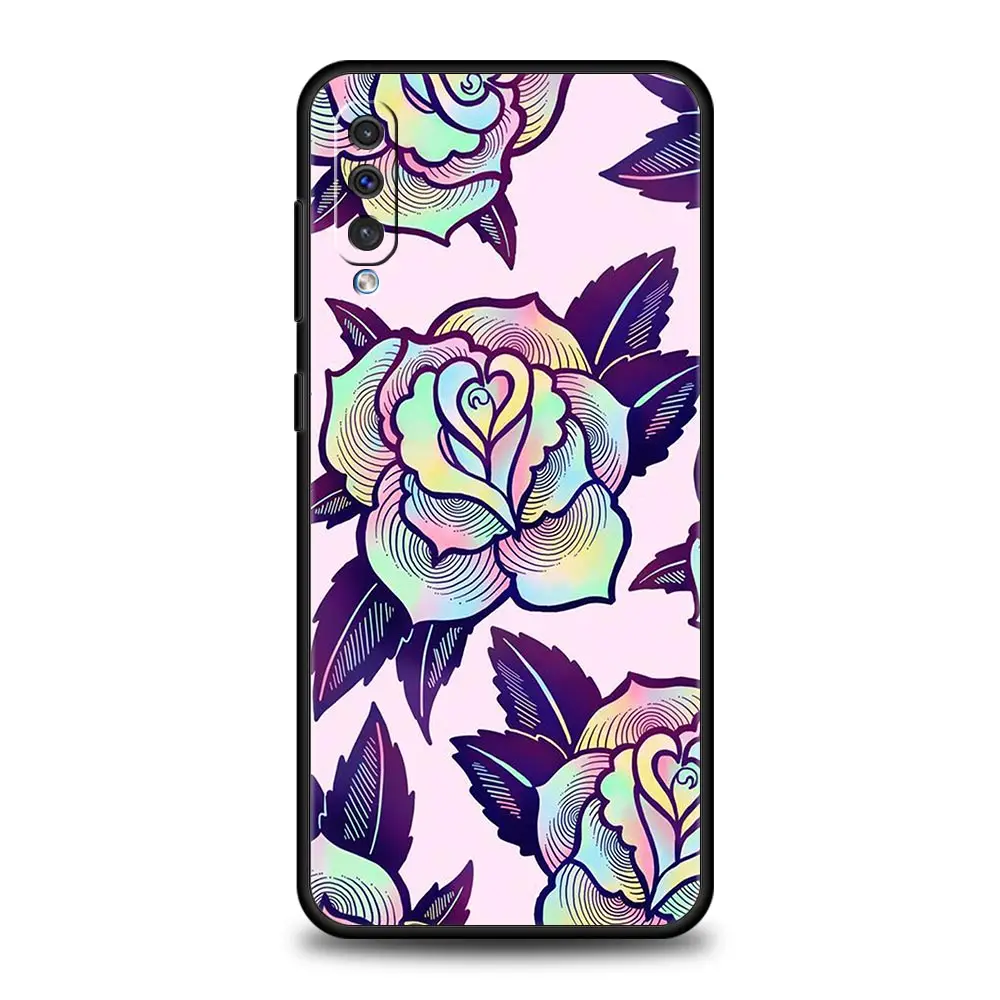 Elegant Rose Blossom Phone Case Cover