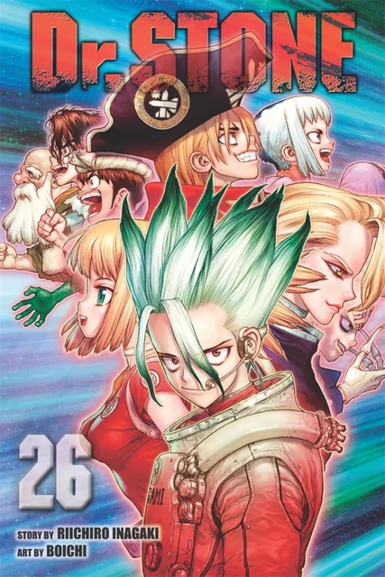 2023 Pop Anime Figure Dr.STONE NEW WORLD Poster Aesthetic Tree Manga Cover  Retro Canvas Print Wall Art Home Kawaii Room Decor - AliExpress