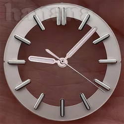 Transparent Green Luminous Watch Dial with 31.5mm and 29mm Size Options - 29mm NH70 NH71 NH72 (White 7)