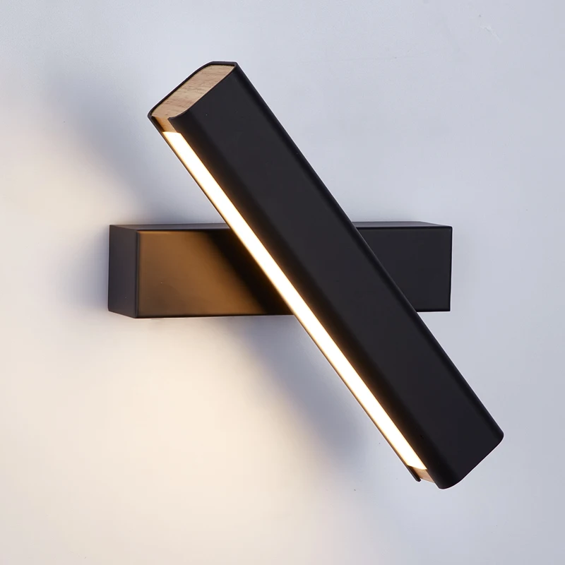 

Minimalist bedroom, bedside lamp, minimalist modern LED lighting fixture, living room, study wall, creative reading wall lamp