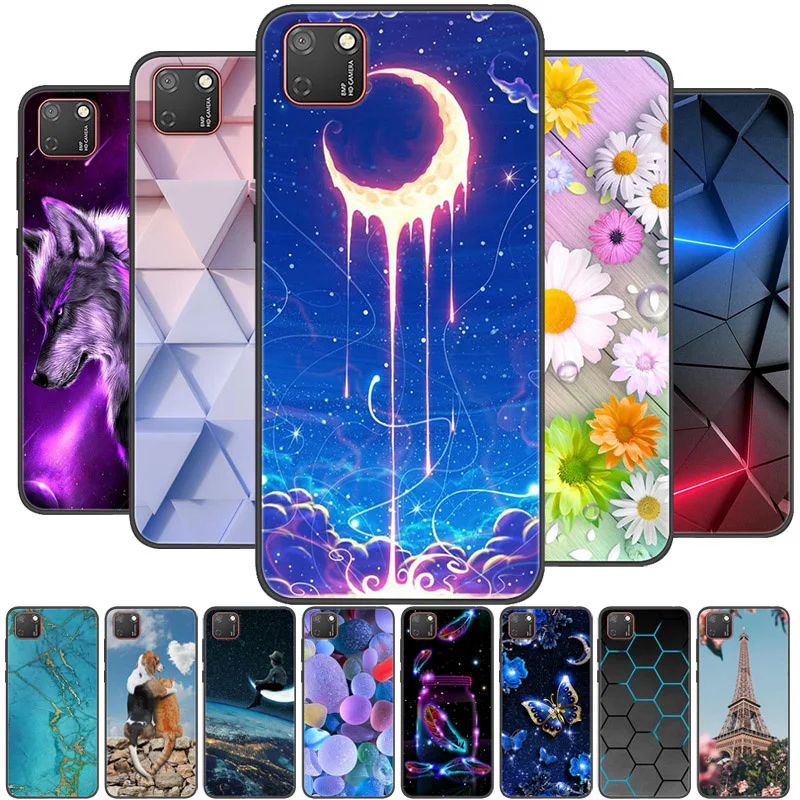 Чехол для Huawei Honor 9 s мультяшный волк силиконовый мягкий ТПУ чехол-накладка S чехлы