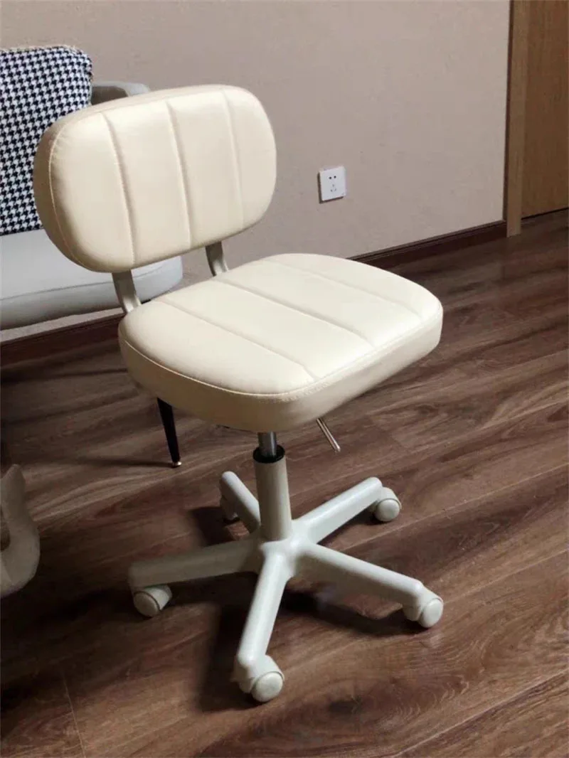 Description Picture 2 of itemLight Luxury Barber Chairs Simple Lifting Pulley Manicure Large Work Chairs Beauty Salon Special Stool Home Back Makeup Chair